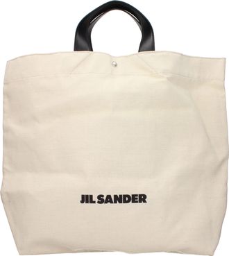 Jil Sander Beige Fabric Womens Handbag
