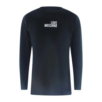 Love Moschino Dames/dames Katoenen T-shirt (Zwart)