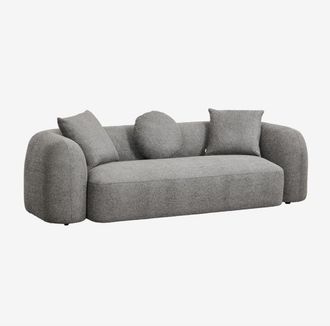 Sklum Sof&aacute; De 3 Plazas En Chenilla Coco Sklum