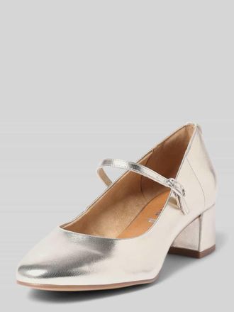 Tamaris Tamaris Pumps mit Dornschlie&szlig;e in Silber, Gr&ouml;&szlig;e 38