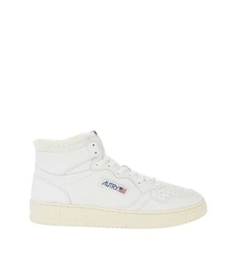 Autry White Logo Medalist Sneakers