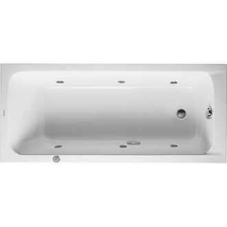 Duravit Duravit - Ba&ntilde;era De Hidromasaje D-code, 1600x700mm, 1 Respaldo