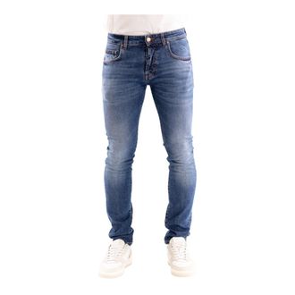 Don the Fuller Heren, Jeans, Blauw, Maat: W31 Katoen