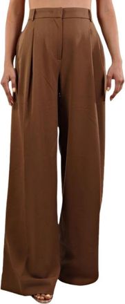 Liu Jo Broek - Dames - Wijde Broeken - Bruin - XL - Broeken