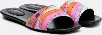 Pucci Yummy Iride twill slides