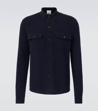 Allude Wool and cashmere overshirt
