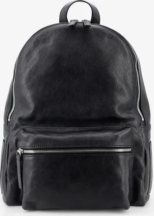 Orciani Zaino in pelle con Logo - ORCIANI - gender_Man