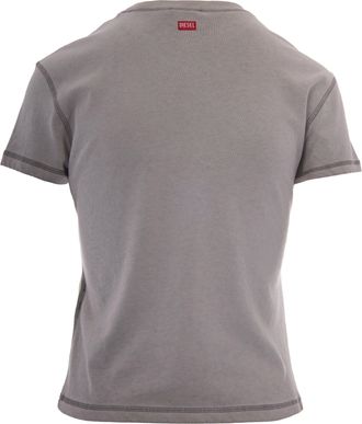 Diesel Womens T-Shirt Devor&egrave; White Cotton T-Shirts & Jerseys