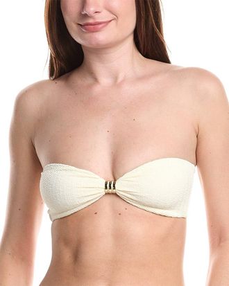 VYB Vyb Dolly Antique Brass Cinch Bandeau Top