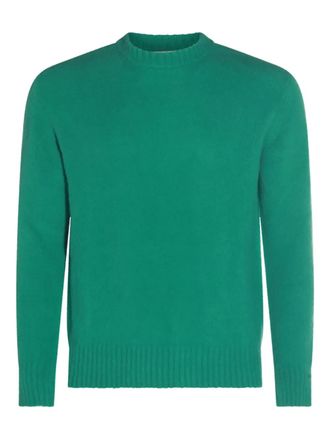 PIACENZA 1733 crew-neck wool sweater - Green