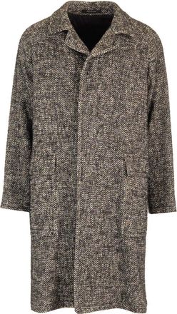 Tagliatore Unlined Tweed Coat Coats Grey