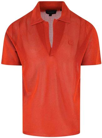 Lacoste Polo shirt in viscose piqu satin