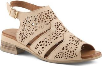 Spring Step Plasma Ankle Strap Sandal in Beige at Nordstrom, Size 9.5-10Us