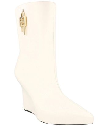 Givenchy Shark Lock Leather Cowboy Boot