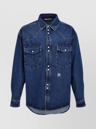 Palm Angels monogram shirt jacket