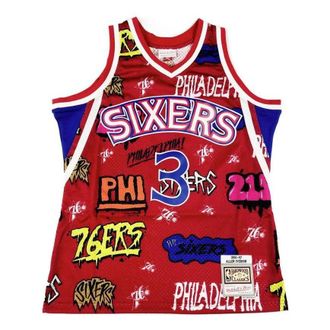 Mitchell & Ness SS22 76 TFSM4768-P7696AIVRED1