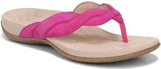 Vionic Bella Braid Flip Flop in Rose Violet at Nordstrom, Size 7.5