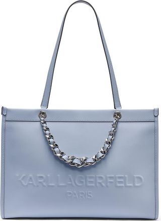 Karl Lagerfeld Savoie Tote in Blue Aura at Nordstrom