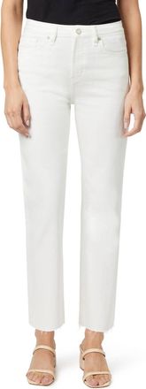 Habitual Womens High Rise Straight Jeans In White