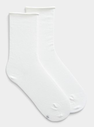 Bleuforêt Womens Velvety cotton socks