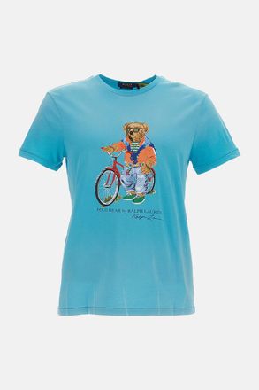 Polo Ralph Lauren Maglietta A Maniche Corte Con Stampa