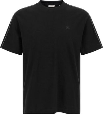 Burberry Black Crew Neck T-Shirt