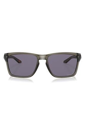 Oakley Sylas 57mm Prizm Rectangular Sunglasses in Grey Smoke at Nordstrom Rack