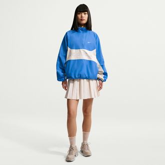 Nike Womens Nike Sportswear Mid-Rise Pleated Skirt in White | IF0589-103