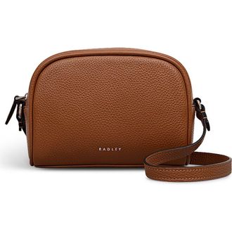 Radley London The Daily Mini Zip Around Crossbody Bag in Toffee at Nordstrom, Size X-Small