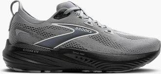 Brooks Mens Glycerin Gts 22 Running Shoes In Grey/black