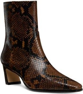 Stuart Weitzman Stassi Zip Bootie 50 in Espresso at Nordstrom Rack, Size 5.5