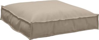 vidaXL Pallet Cushion for Seat Taupe 70 x 70 x 12 cm Oxford fabric Vidaxl