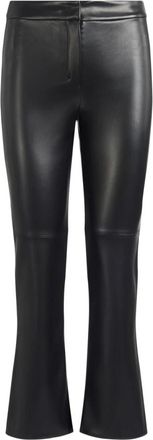Max Mara Smmsublime Cropped Broeken - Dames - Vrijetijds broeken - Zwart - M - Polyester - Broeken