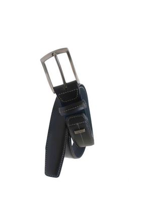 Izod Mens Elastic Power Stretch Leather Belt in Black at Nordstrom, Size X-Large