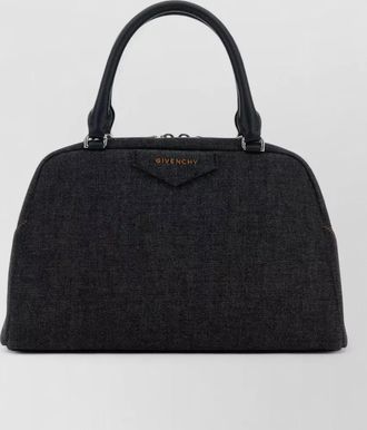 Givenchy antigona east west denim shoulder bag