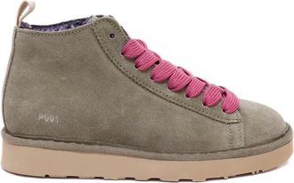 Panchic Polacco P001 - Dames - Veterlaarzen - Groen - 41 EU - Leer - Schoenen