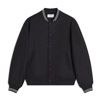 Maison Kitsun&eacute; Giubbino - Heren - Bomber jackets - Zwart - S - Jassen