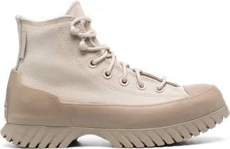 Converse Chuck Taylor All Star Lugged 2.0 sneakers - women - Calf Leather/Fabric/Rubber - 5 - Neutrals