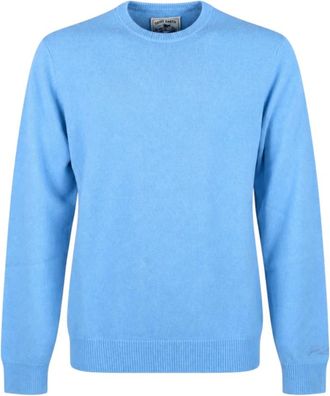 MC2 Saint Barth Regent Lambswool - - Knitwear - Uomo - Blu - L