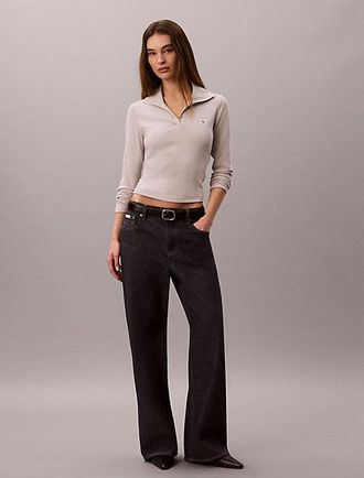 Calvin Klein Sudadera De Cuello Vuelto Con Logo Tejido