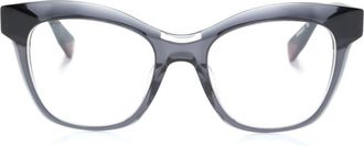 Etnia Barcelona Nenufar butterfly-frame glasses - women - Acetate - 50 - Grey