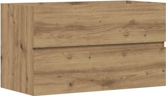 vidaXL Mobile Lavabo Rovere Artigianale 90x38,5x45 Cm In Truciolato - Vidaxl