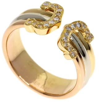 Cartier Yellow Gold (18K) Pink Gold (18K) White Gold (18K) Band Ring (Pre-Owned)