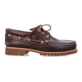 Timberland Authentic 3-Eye Lug Boat Shoe - Heren - Bootschoenen - Bruin - 40 EU - Leer - Schoenen
