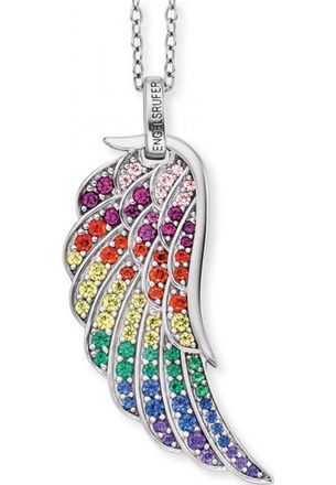 Engelsrufer Womens ERN-WING-ZIM Ladies Wing Necklace Silver Sterling - One Size