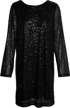 Part Two Zwarte Casual Jurk - 30308177 - Dames - Korte kleedjes - Zwart - XL - Kleedjes