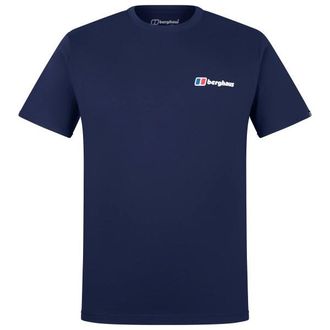 Berghaus Front & Back Tee T-Shirt f&uuml;r Herren | blau