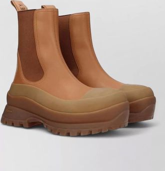 Stella McCartney leather ankle boots