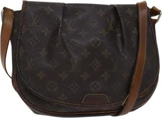 Louis Vuitton Pre-owned Cross Body Bags, female, Brown, Size: ONE SIZE Pre-owned Vintage Monogram Shoulder Bag