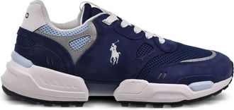Polo Ralph Lauren lace-up suede sneakers - Blue